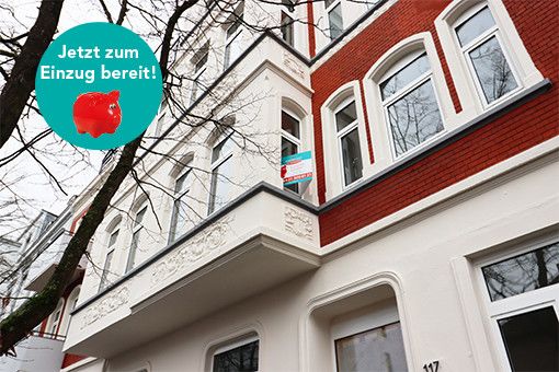 Komplett sanierte Wohnungen mit Altbau-Charme in der Weserstraße 117 (bezugsfertig)